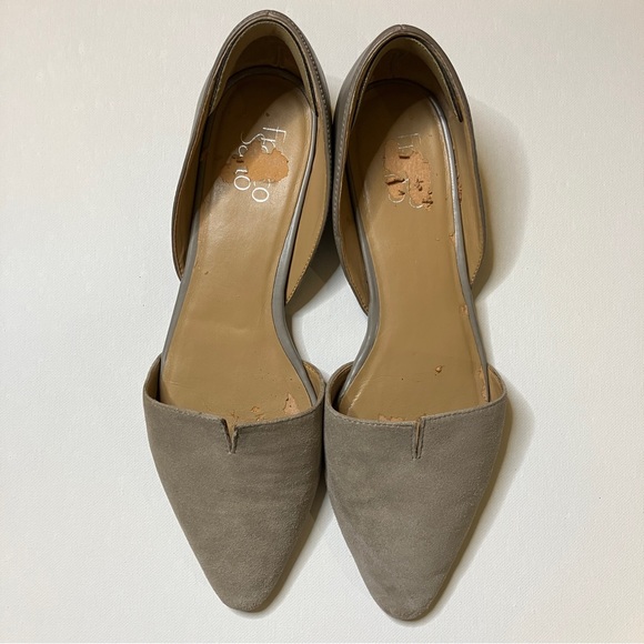 Franco Sarto Sashi Flat taupe grey suede - Picture 3 of 13